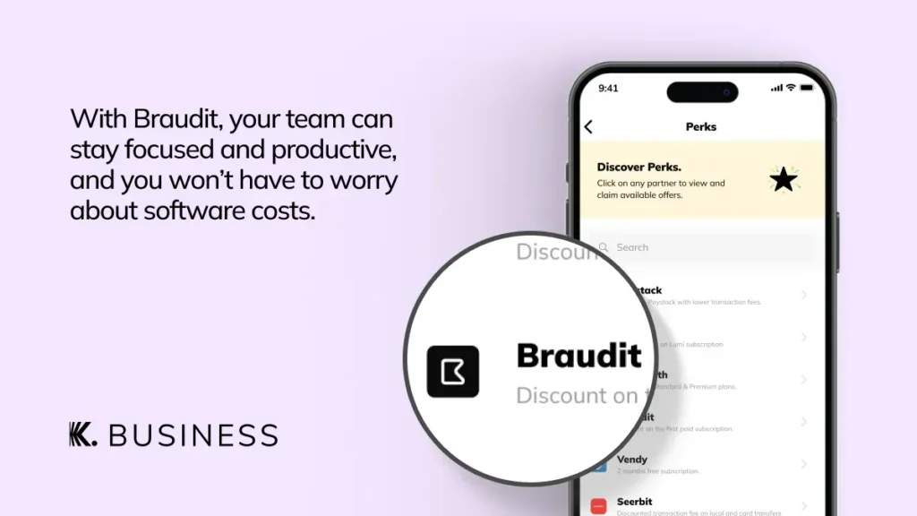 Business perks - Kuda