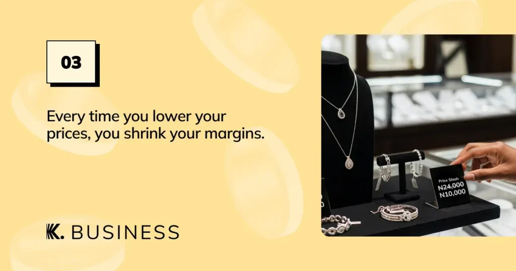 why you shouldn't over use discount