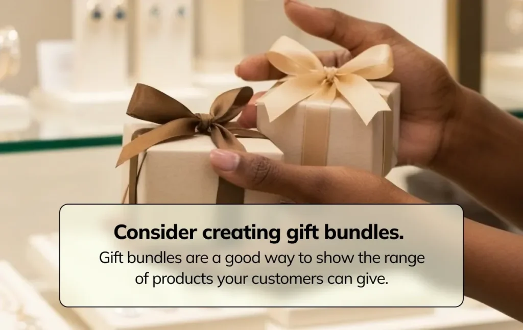 Cosnider gift bundles
